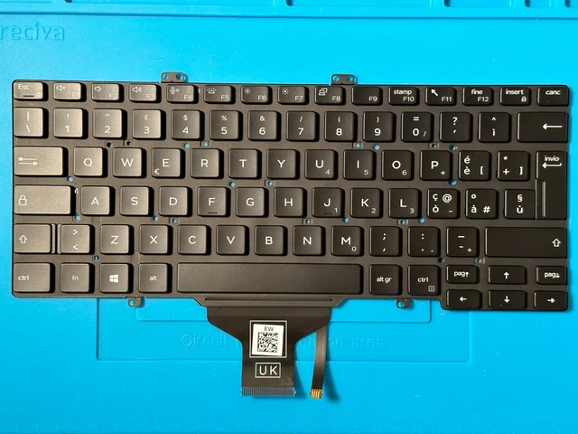 Tastiera Retroilluminata Italiana Per Notebook Sony Vaio SVE1512X1ESI, Antracite