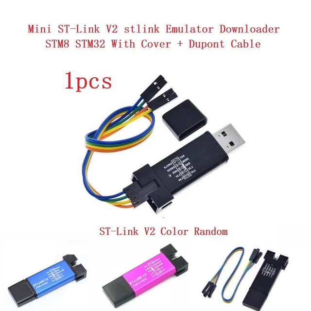 ST-LINK V2 STM32 Downloader Programmazione STM8 Unità Emulatore Mini