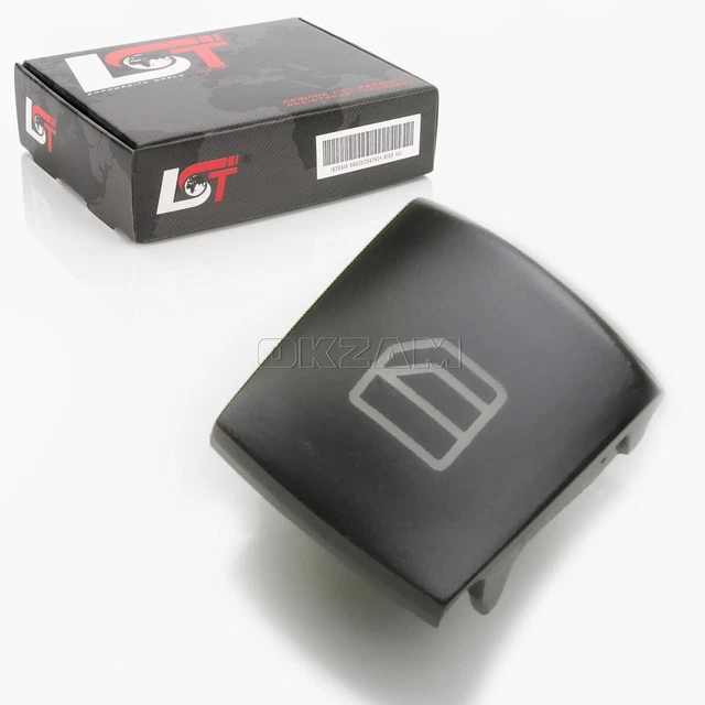 Couvercle Bouton Lève-Vitre Avant Gauche Pour Mercedes Classe C, GLC, S, E - Remplacement Direct Argenté - Réf. 2059056811