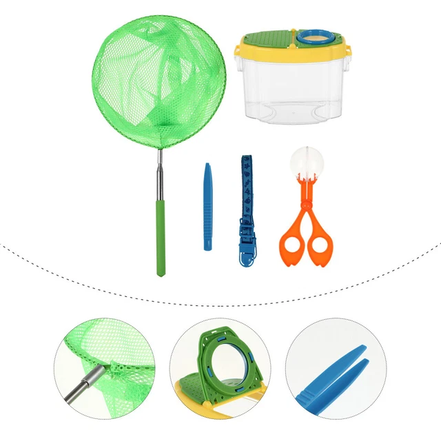 TAKOXIA 6 Pz/set Rete da Pesca Shuttle 6 Dimensioni Affrontare Rete di Plastica Fare Strumenti di Riparazione