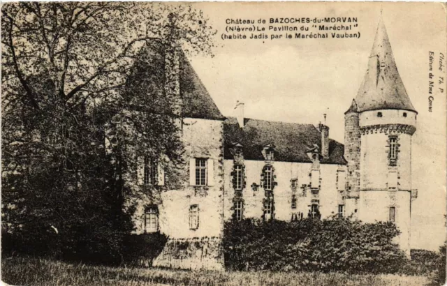 CPA AK Chateau de BAZOCHES-du-MORVAN - Le Pavillon du Marechal (456688)