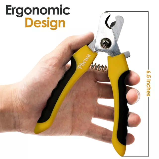 Professional Pet Dog Toe Nail Clippers Cutter Trimmer Scissors Shears Heavy Duty 2
