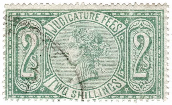 (I.B) QV Revenue : Judicature Fees 2/- (1876)