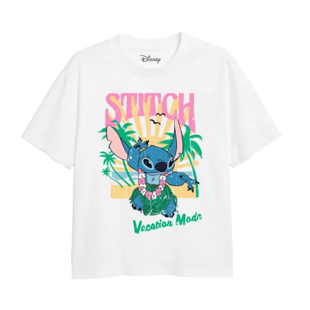 LILO & STITCH - T-shirt VACATION MODE - Fille (TV2340) EUR 17,48 - PicClick  FR