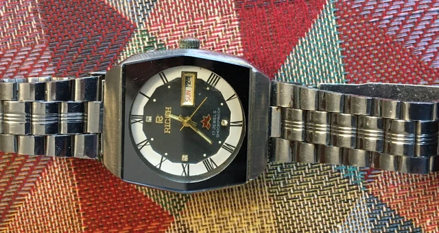 RICOH 17 JEWELS SHOCKPROOF MEN S VINTAGE WATCH Automatic Wind 45.00 PicClick UK