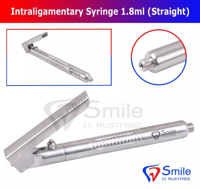 Intraligamentaire Seringue Aspirant Anesthésique Dental Instruments 1.8ML Stylo