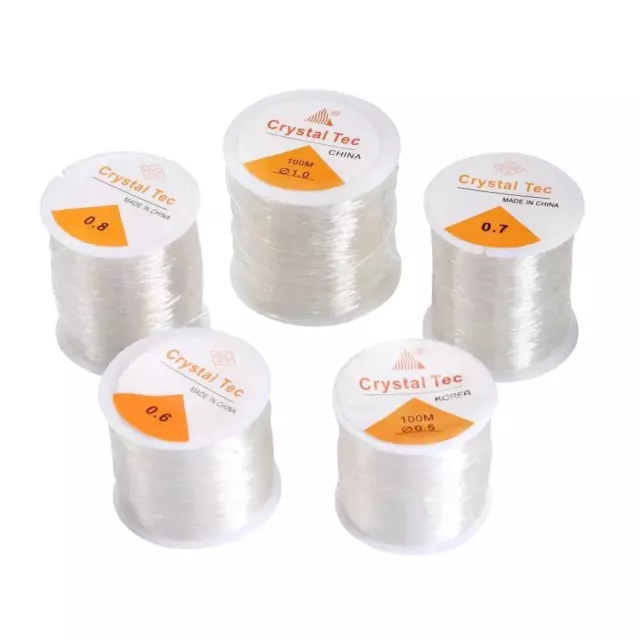 Elastic Clear Beading Thread Stretch Bracelet String Cord Jewelry Making  Craft