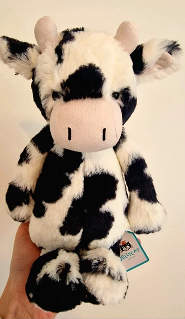 RARE JELLYCAT BASHFUL Calf (Jellycat Cow) *100% Genuine* Brand New! Out ...