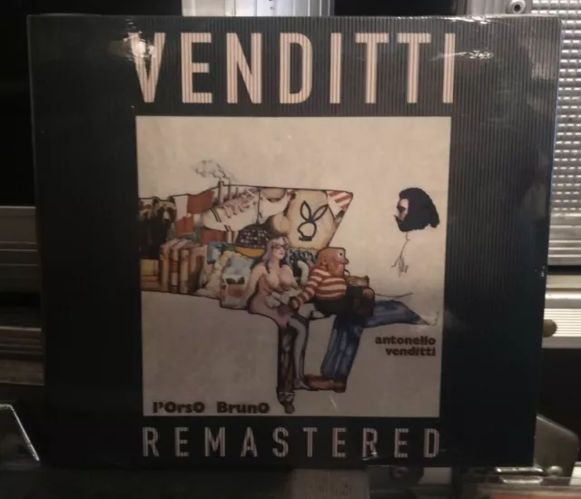 Antonello Venditti Remastered ‎– L'Orso Bruno CD Editoriale Edition Sigillato