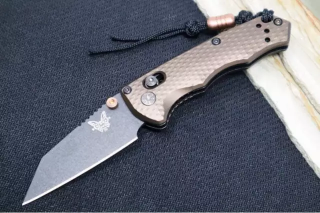 Benchmade 290BK-1 Full Immunity - Cobalt Black Cerakote Finish / CPM-M4 Steel /