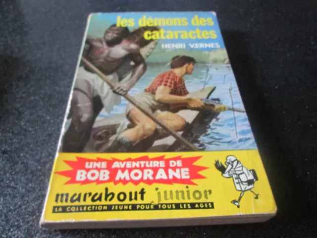 Bob Morane  - Les Demons Des Cataractes .1957. Junior Marabout .