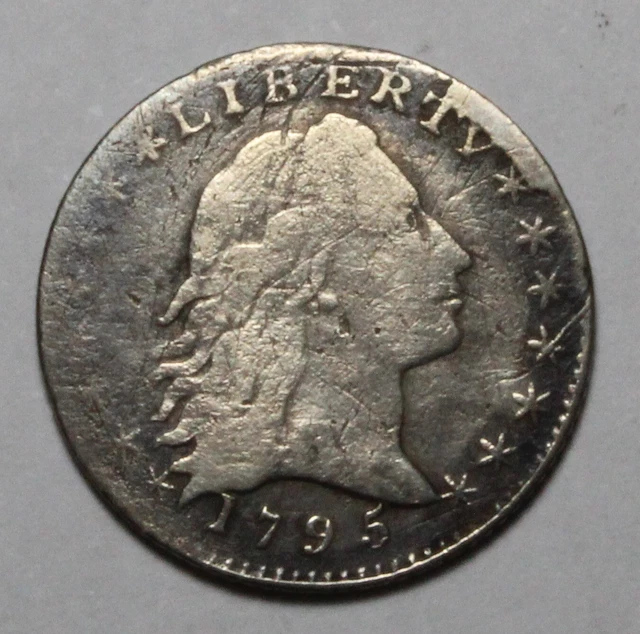 1795 Flowing Hair Half Dime DU320 1795 Flowing Hair Half Dime DU320