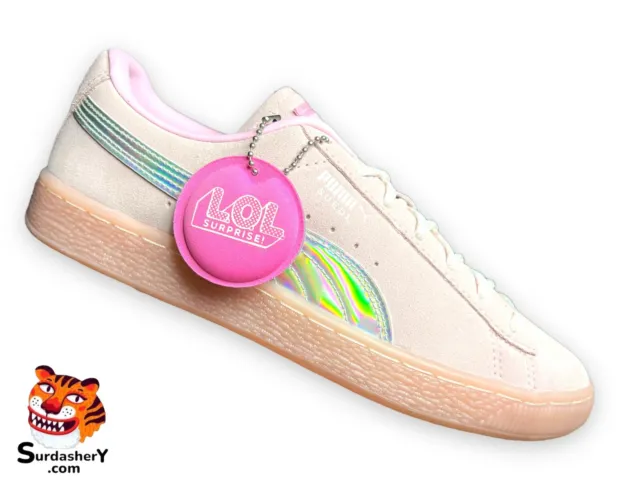 Puma Suede X LOL Kitty Doll Shoes Girls Size 6.5c