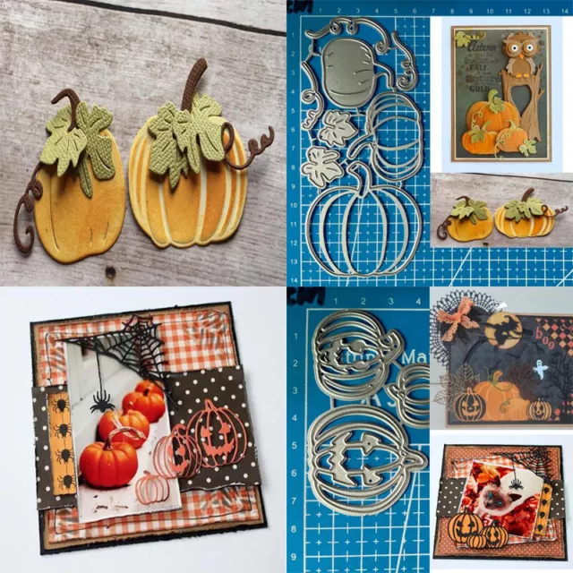 Metal Cutting Dies Pumpkin Scrapbooking Photo Embossing Paper Card Stencil Mold