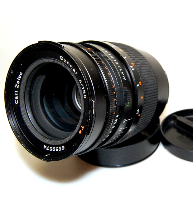 Carl Zeiss Sonnar T* CF 4,0/150 #6559574guter Zustand für Hasselblad 500er serie