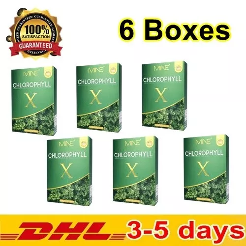 6X MINE Chlorophyll X Drink Powder Detox Weight Control Supplement Healthy Slim