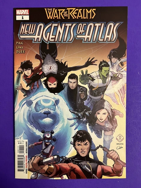 War Of The Realms New Agents Of Atlas #1 Luna Snow 1st Print Marvel 2019 NM/M 🔥