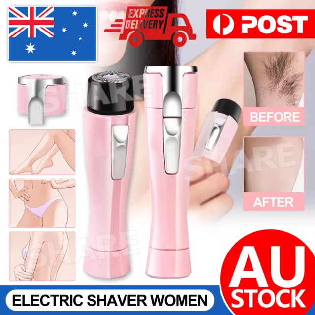 Women’s Facial Electric Shaver Hair Remover Trimmer Body Face Leg Bikini Armpit