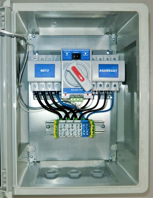 Alimentatore Interruttore di emergenza automatico, 85 V ~ 240 V CA 10 A Interruttore di ricambio per il controllo dell'alimentazione di incubatrice, laptop e rete