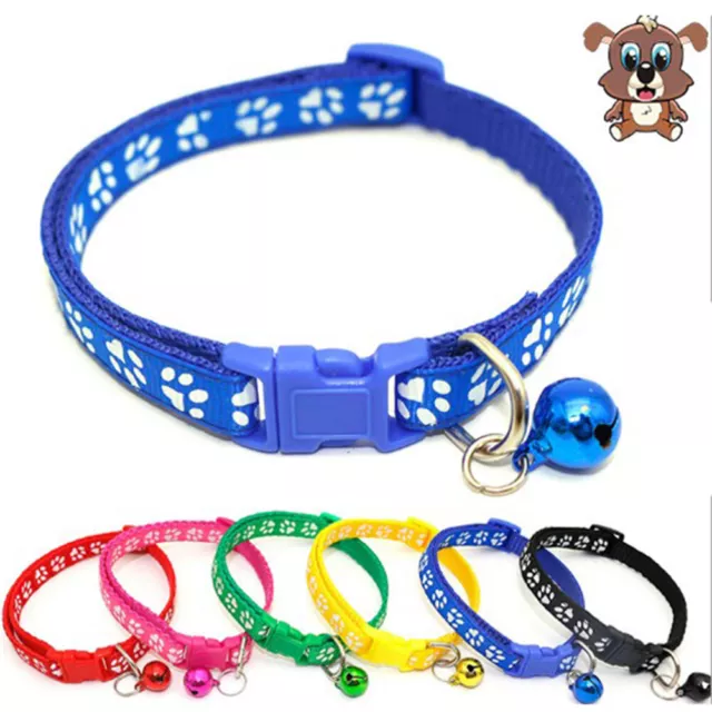 Collier Pour Chat Chaton Chien Animal De Compagnie Libération Rapide F