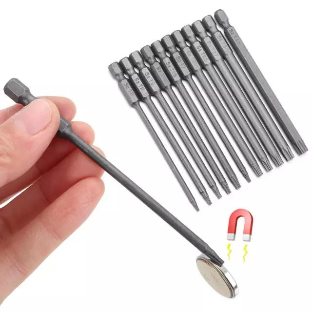 sicher Sicherheits-Bit-Set Torx Schrauben zieher Bit Sechs kant bohrer