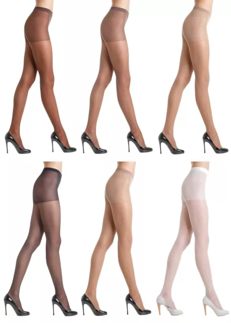 Plus Size Pantyhose 20 Denier Tights Women High Waist Hosiery Sheer Glossy  Shiny
