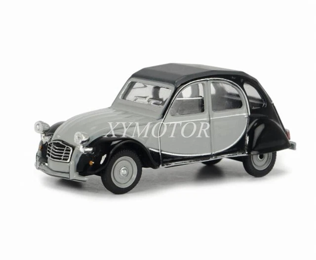 Citroën 2CV Charleston 1983 Cormoran Grey and Nocturne Grey 1:18