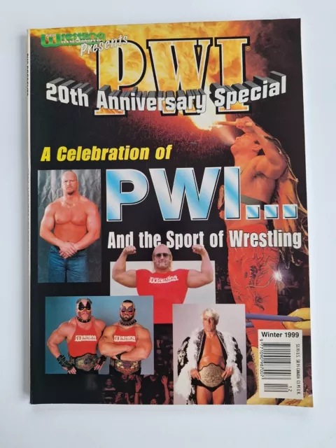 1999 Winter Pro Wrestling Illustruated Magazine 20th Anniversary Special WWF WCW