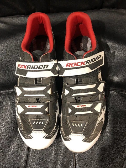 B'Twin Rockrider UK 8.5 Men’s Cycling Shoes Mtb SPD Cleats Touring/ Gravel