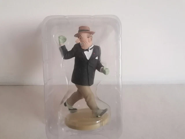 Figurine Tintin Résine – Alonzo Perez N°80 Avec Fascicule Et Passeport