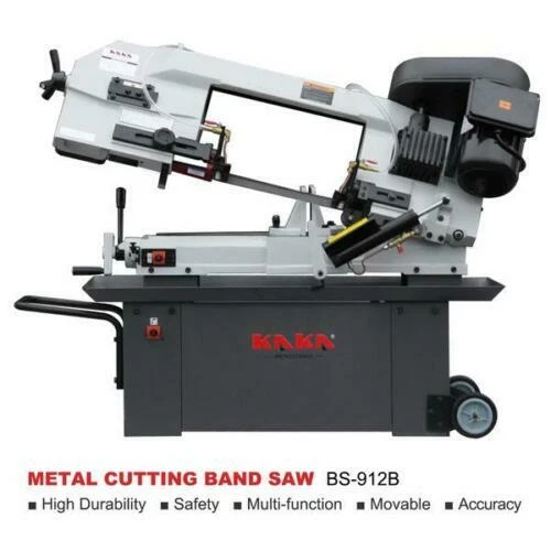KAKA  BS-912B 9" Metal Cutting Band Saw 115V&230V/60HZ/1PH,Prewired 230V