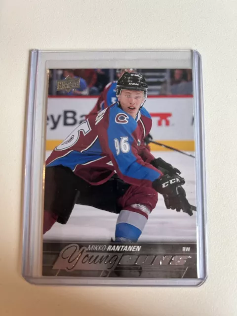 2015-16 Upper Deck Series 1 Mikko Rantanen Young Guns #206 Rookie Clean Mint