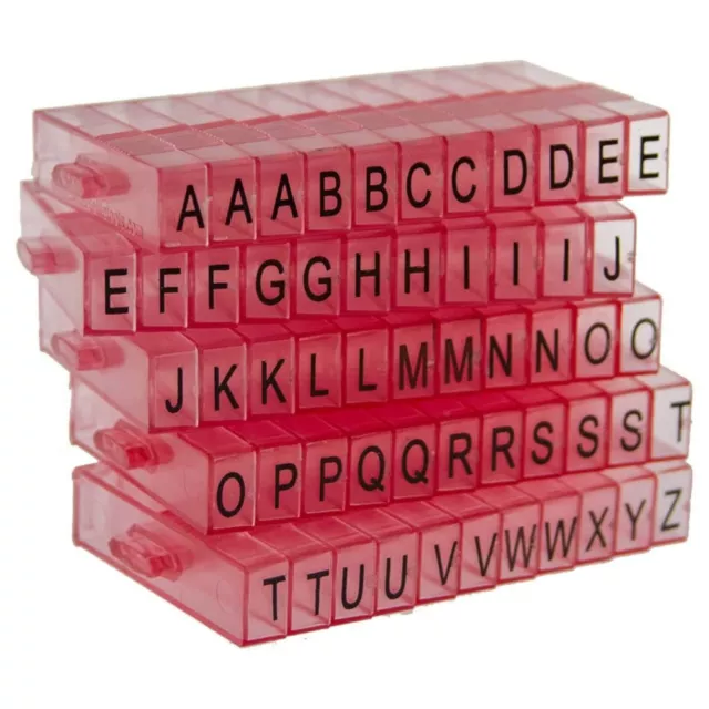 Herramientas Sweet Elite - Estampillas emboscadoras de mini letras a presión