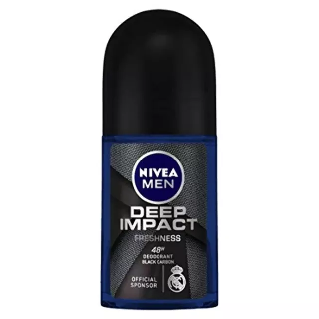Nivea Deep Impact Frische Deodorant zum Aufrollen für Männer 50 ml...