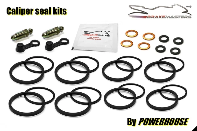 Suzuki GSX1300 R Hayabusa 2009 Front Brake Caliper Seal Service Kit Rebuild K9 | UK