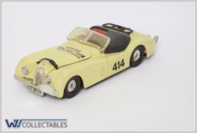 Corgi Jaguar XK 120 Roadster Rallye des Alpes 414, Corgi 1:36. (2)