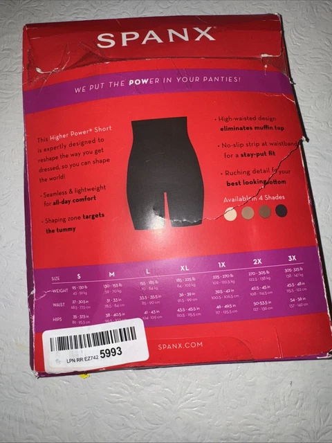 SPANX - Power - Short mi-long sculptant sans coutures à taille haute - Beige