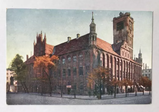 Thorn in Westpreußen, Toruń, Rathaus, Ansichtskarte um 1928