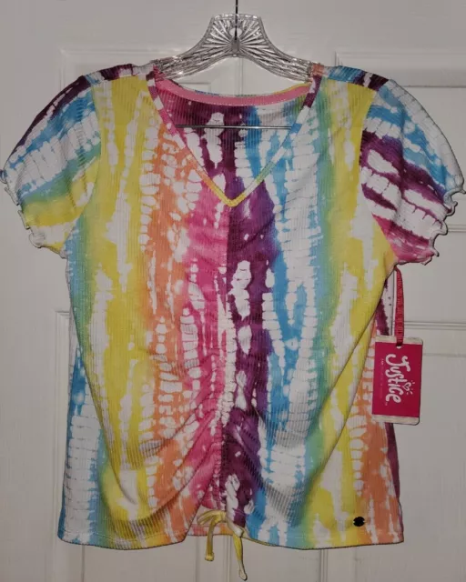 New Justice Tie Dye Girls Shirt Size XL (16/18)