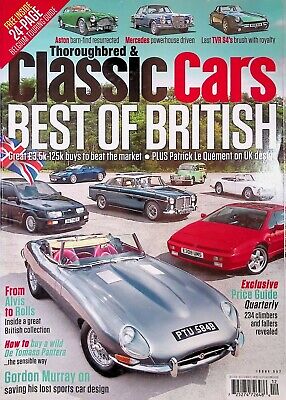 Thoroughbred & Classic Cars Magazine December 2019 Issue 557