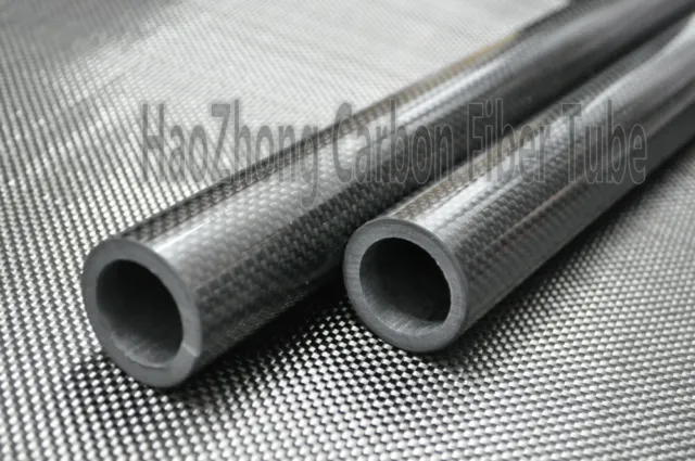1pc 15mm ODX 13mm IDX 500MM 100% Roll Wrapped Carbon Fiber Tube 3K/Tubing Glossy