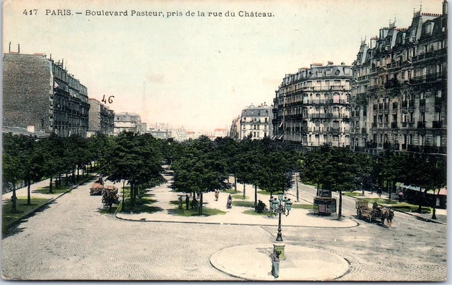 75015 PARIS - bld pasteur pris de la rue du CHATEAU