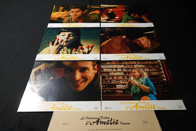 LE FABULEUX DESTIN D'AMELIE POULAIN Jeunet tautou photos cinema lobby