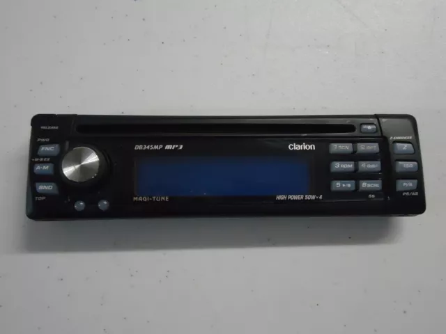 Clarion DB345MP CD Receiver Faceplate Face Plate Only Good Free Shipping