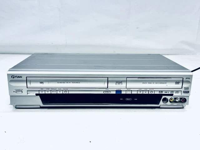 Magnétoscope Funai F2000 VHS - PAL/SECAM - Avec Télécommande - Fonctionne