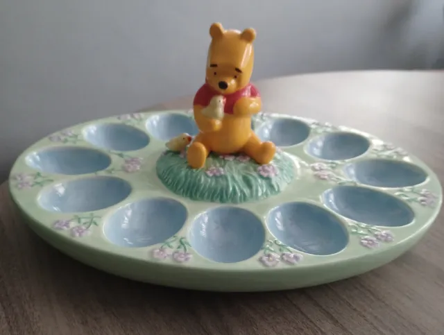 Disney Glass Egg Holder Winnie The Pooh