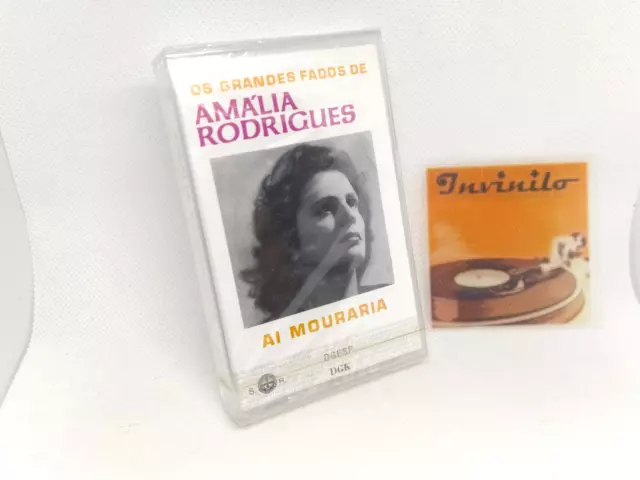 AMÁLIA RODRIGUES - FADO - AI MOURARIA cassette tape from PORTUGAL - SEALED