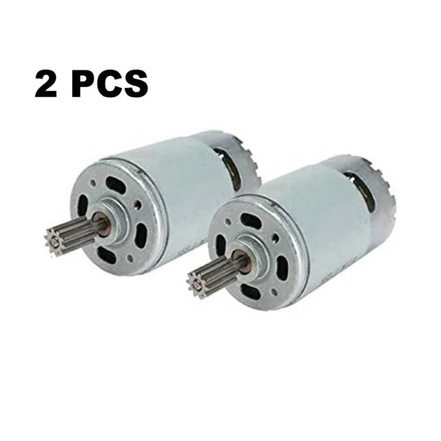 2Pcs RS550 35000RPM Electric Motor For 12 Volt Kids Ride On Car RS550 12V