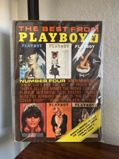 The BEST From PLAYBOY Number Four Special Issue w/ Marilyn Monroe Foldout