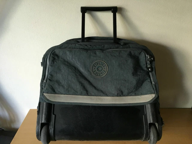 Borsa Da Viaggio 4 Ruote Grande Capacità – Trolley Pieghevole In Oxford, Blu, Con Manico Telescopico E Rotelle Silenziose